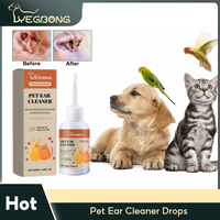 UZ Pet Anti-Mite Ear Drops - Deodorizing Cleaner for Dogs & Cats