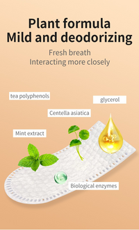 UZ Pet Oral Care Finger Mitt - Silicone & Non-Woven Wipes