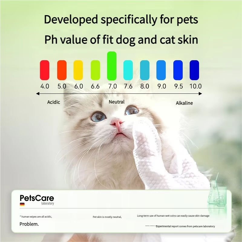 UZ Pet No-Rinse Bath Gloves - Disposable & Deodorizing