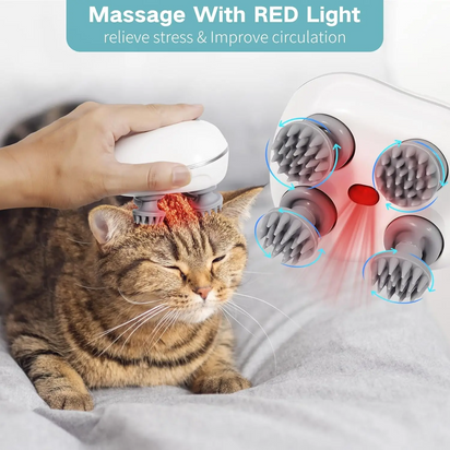 UZ Electric Cat Kneading Massager - Waterproof & Rechargeable